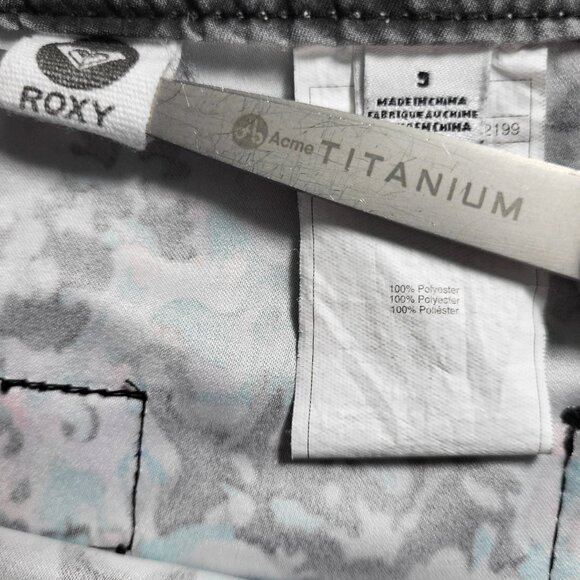 Roxy Women's Swim Boardshorts Size 9 Floral - Picture 5 of 7